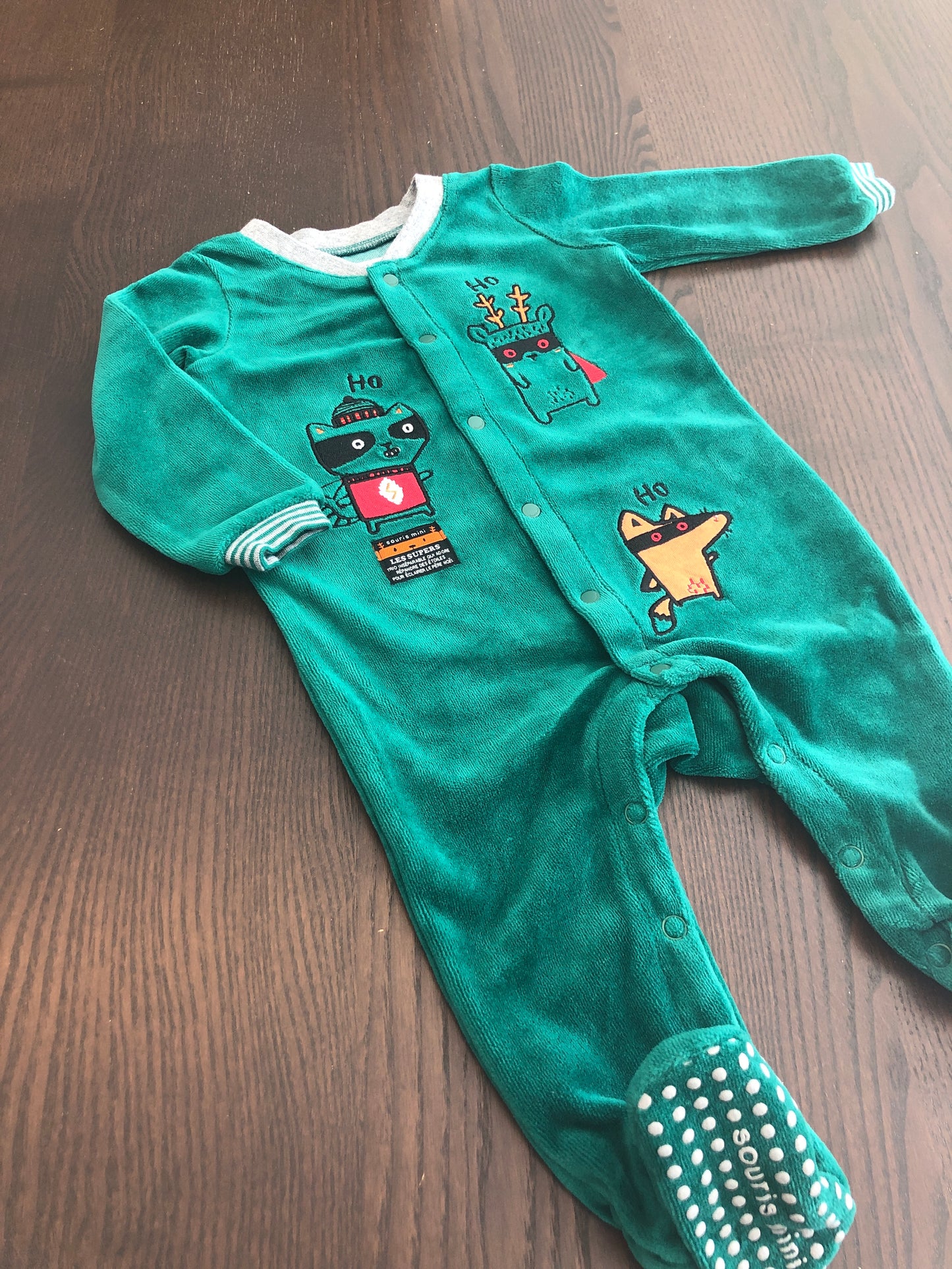 Pyjama noel - souris mini - 6-9 mois