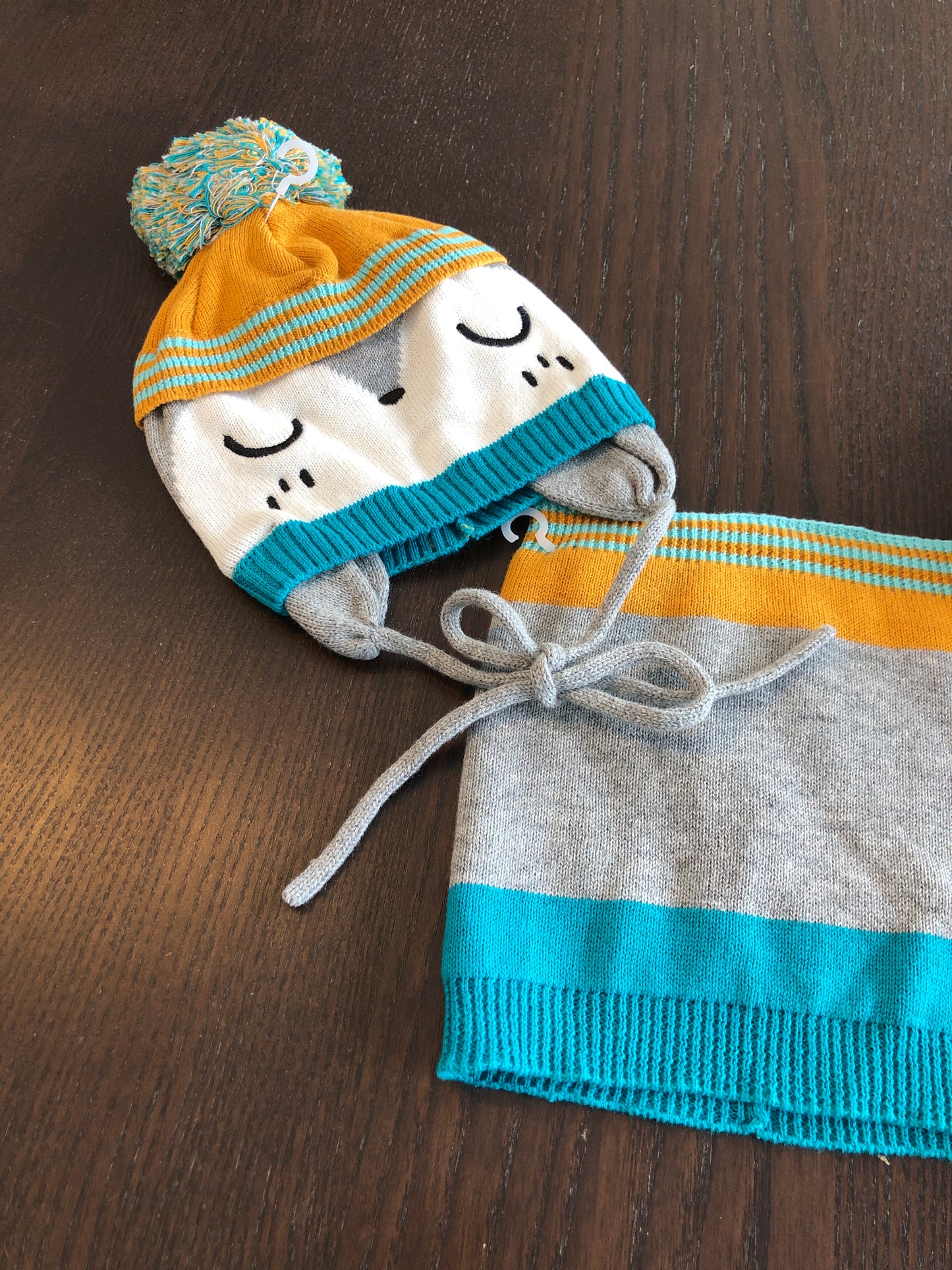 Trio tricot - petit bebe - souris mini