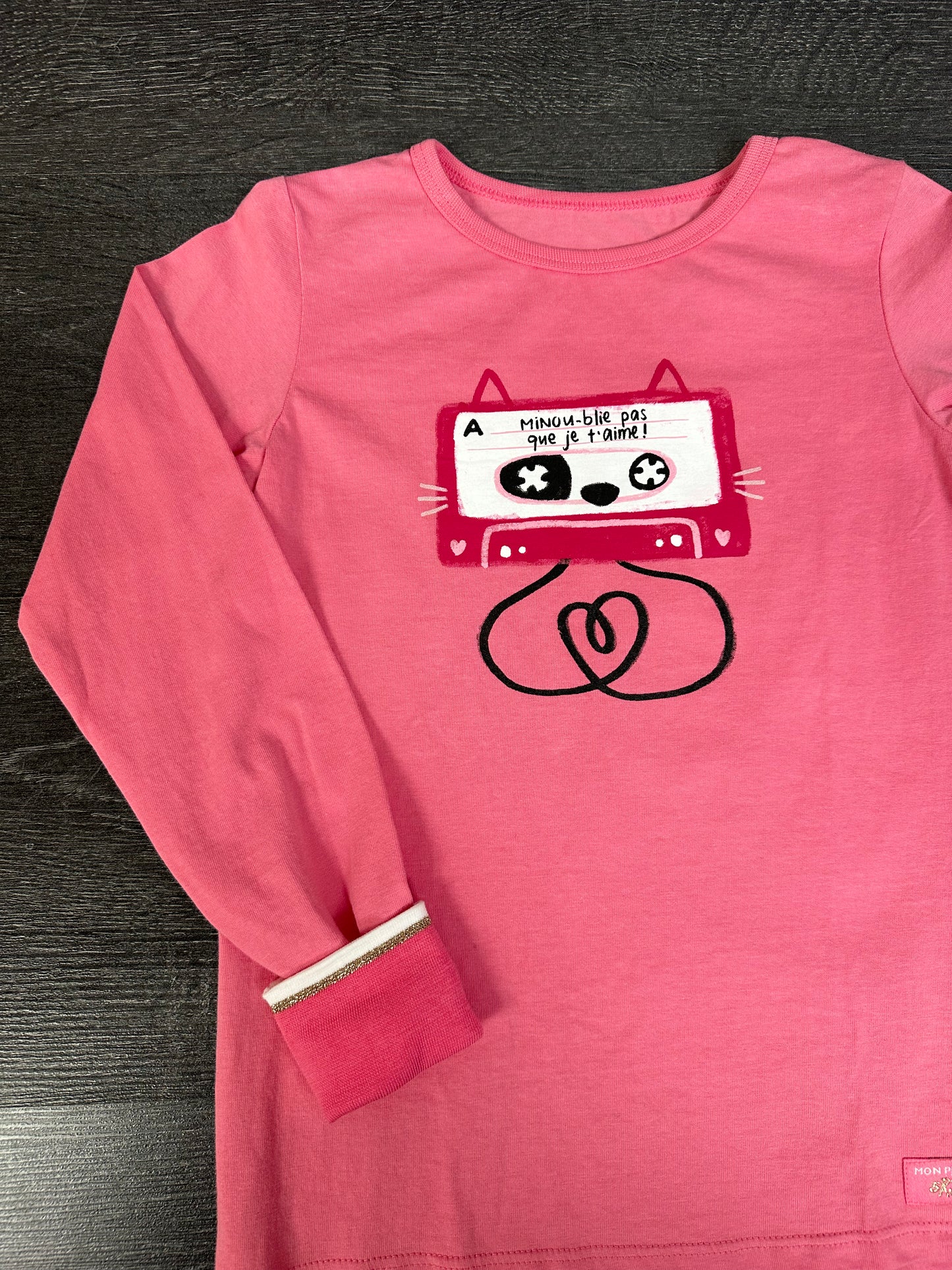 PROMO 6$ - Haut de pyjama seul - souris mini - 5 ans
