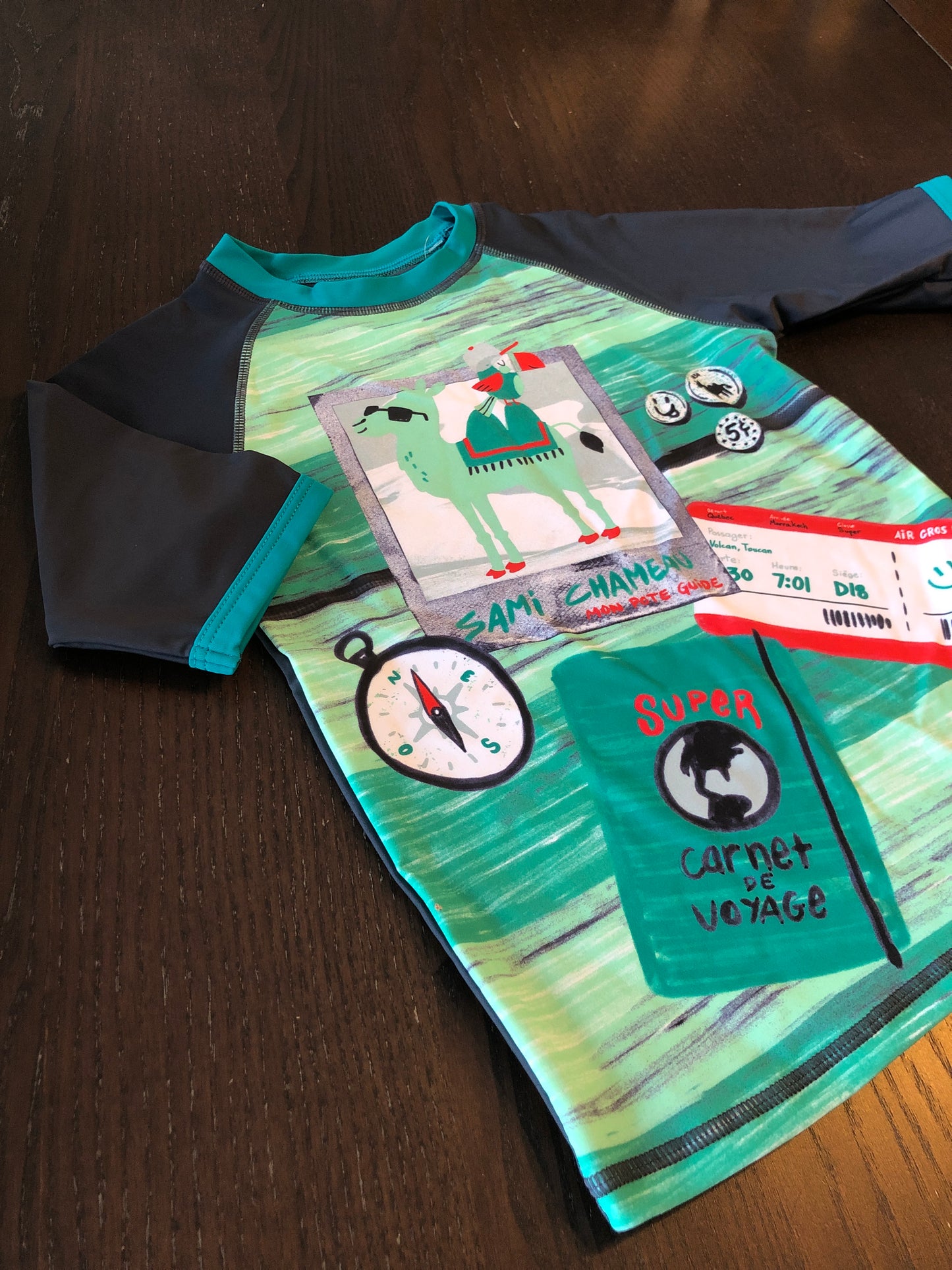 Rashguard - enfant - souris mini - 10 ans