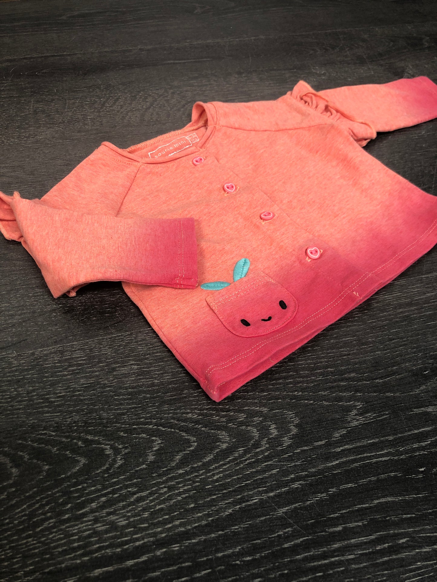 Veste - souris mini - 0-3 mois