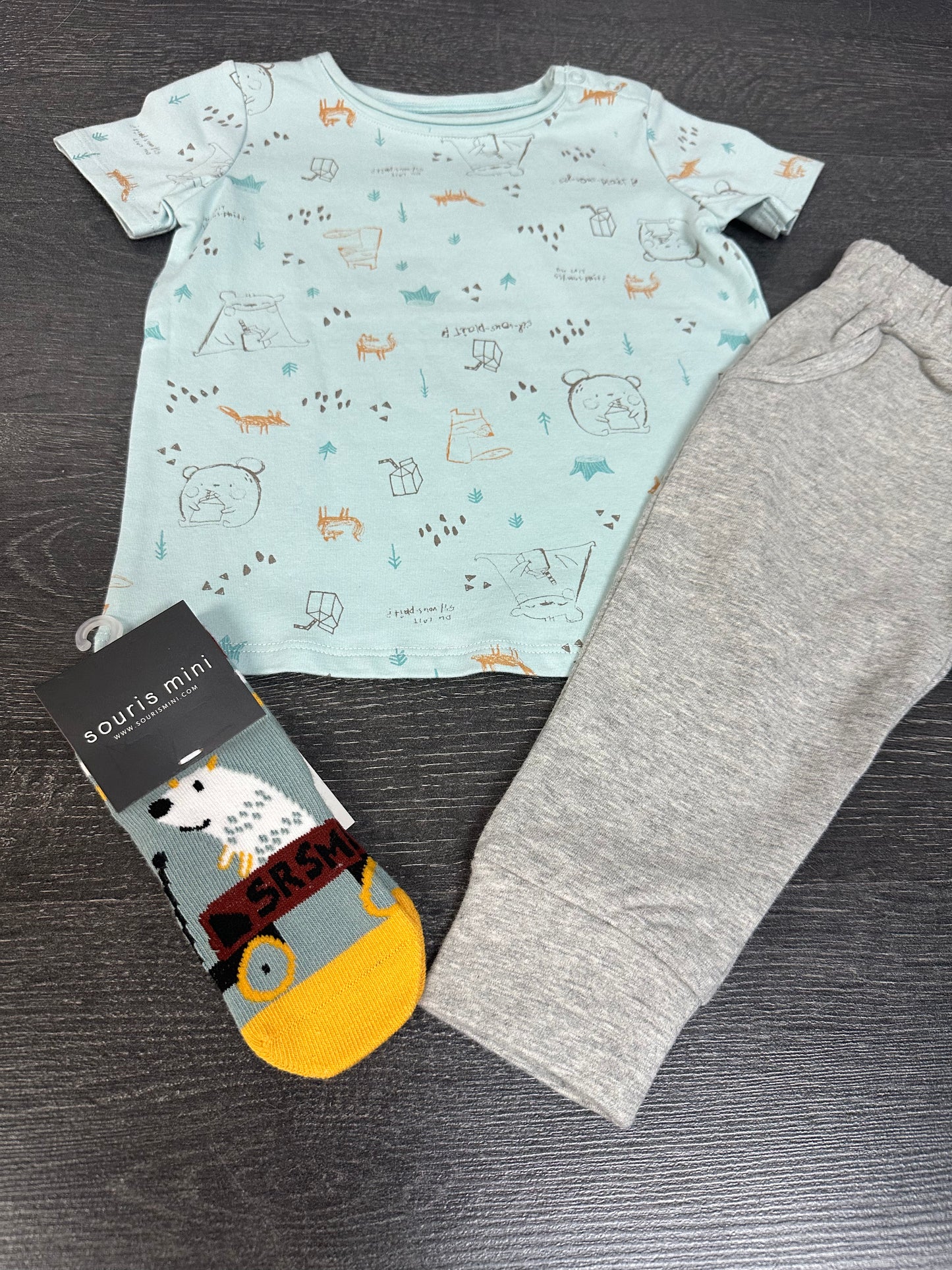 Ensemble bebe garçon 3 morceaux