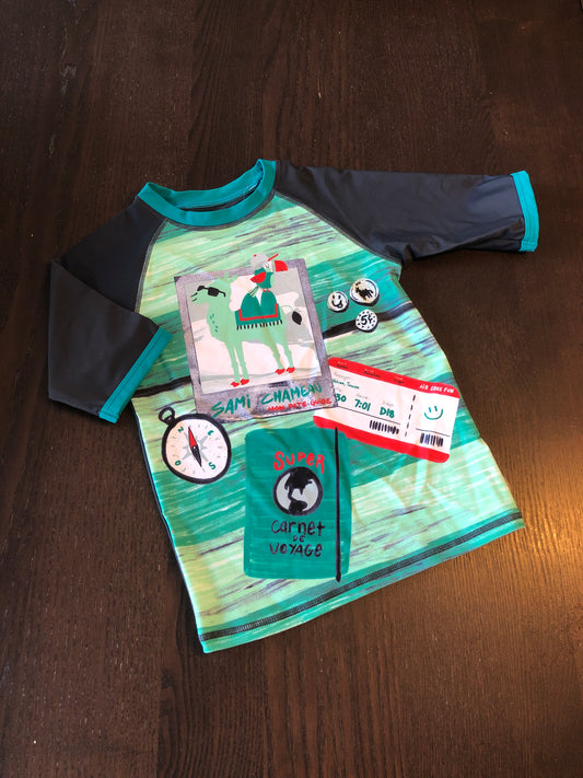 Rashguard - enfant - souris mini - 10 ans
