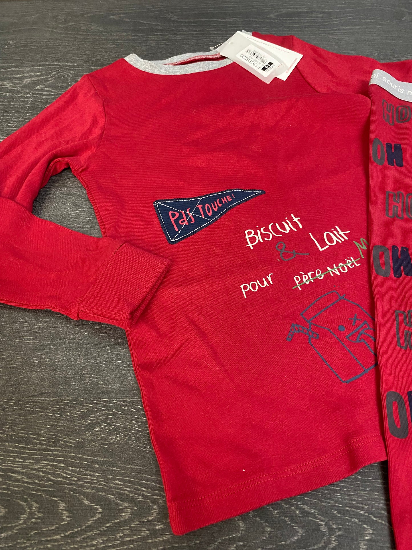 Pyjama noel - 4-5 ans - neuf - souris mini