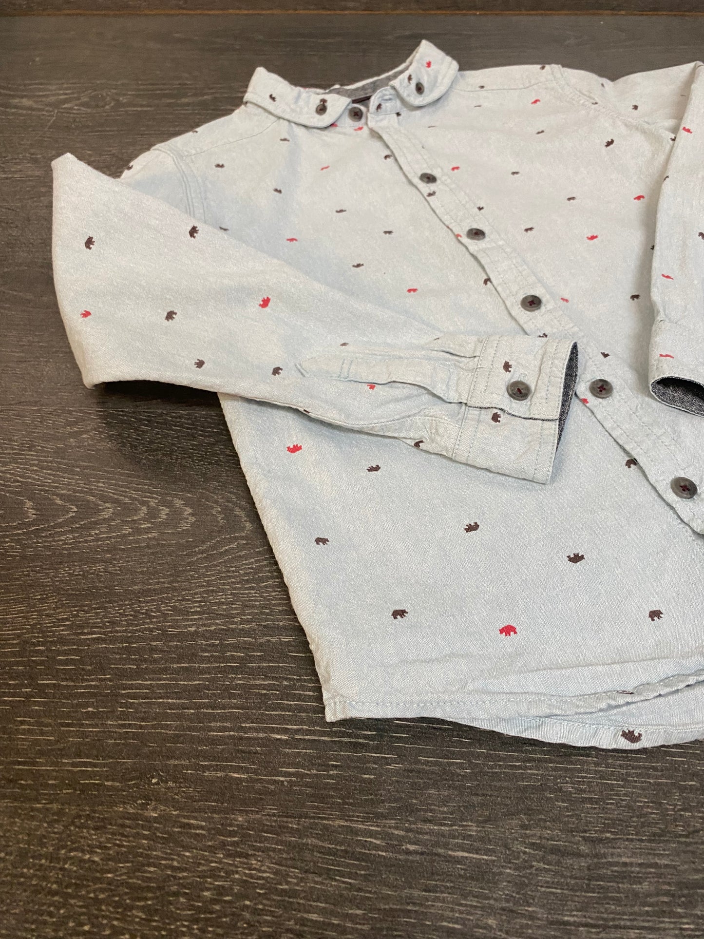 Friperie - chemise - 8 ans - souris mini