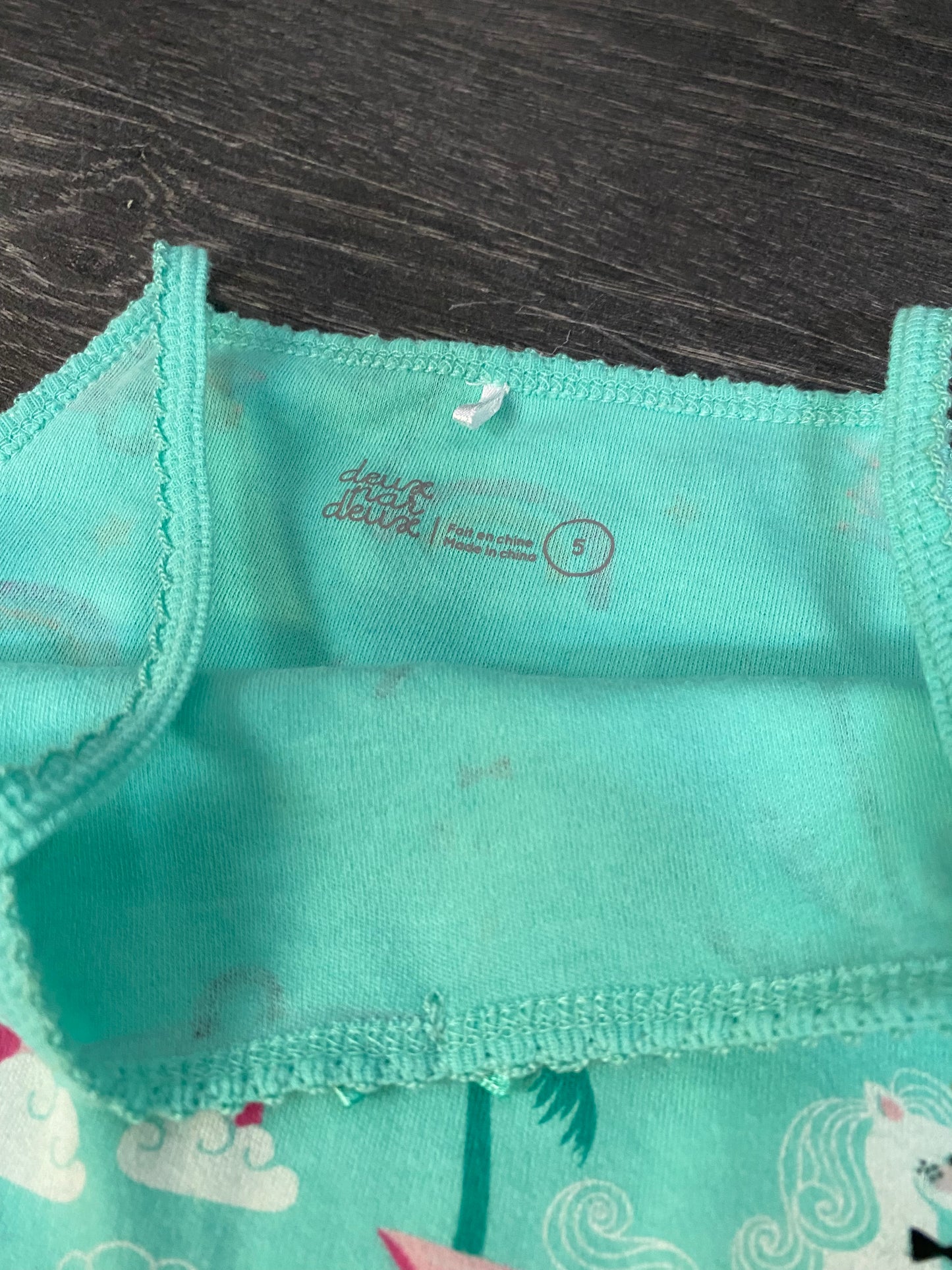 Friperie - pyjama d’ete - 5 ans - 2x2