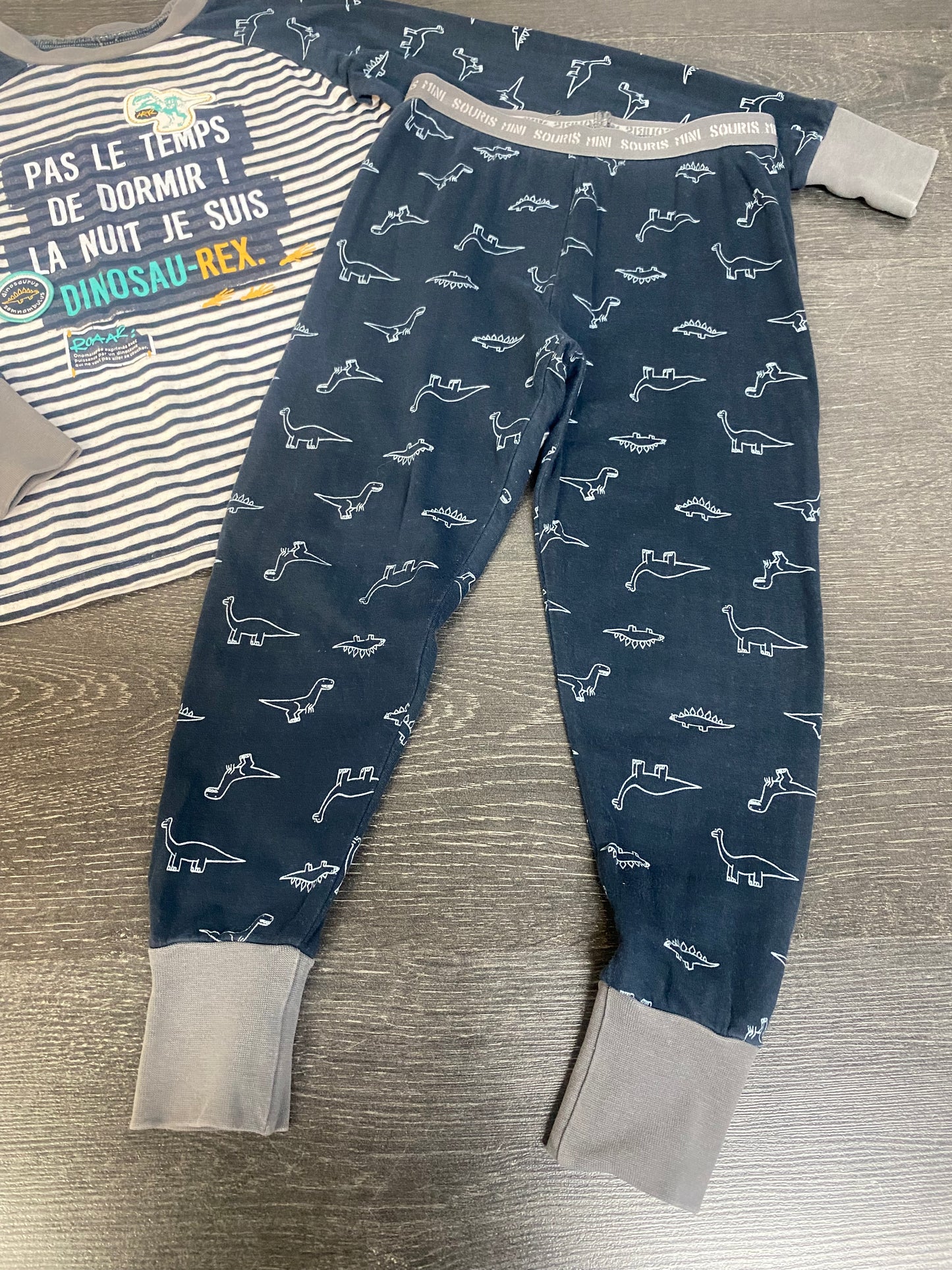 Friperie - pyjama - 4 ans - souris mini