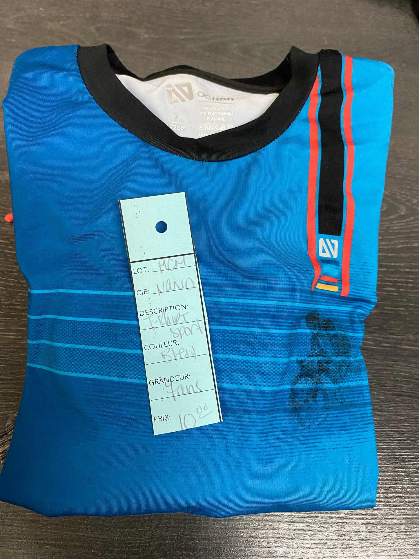 Reservé steph gaudreault - T shirt - nano - 7 ans