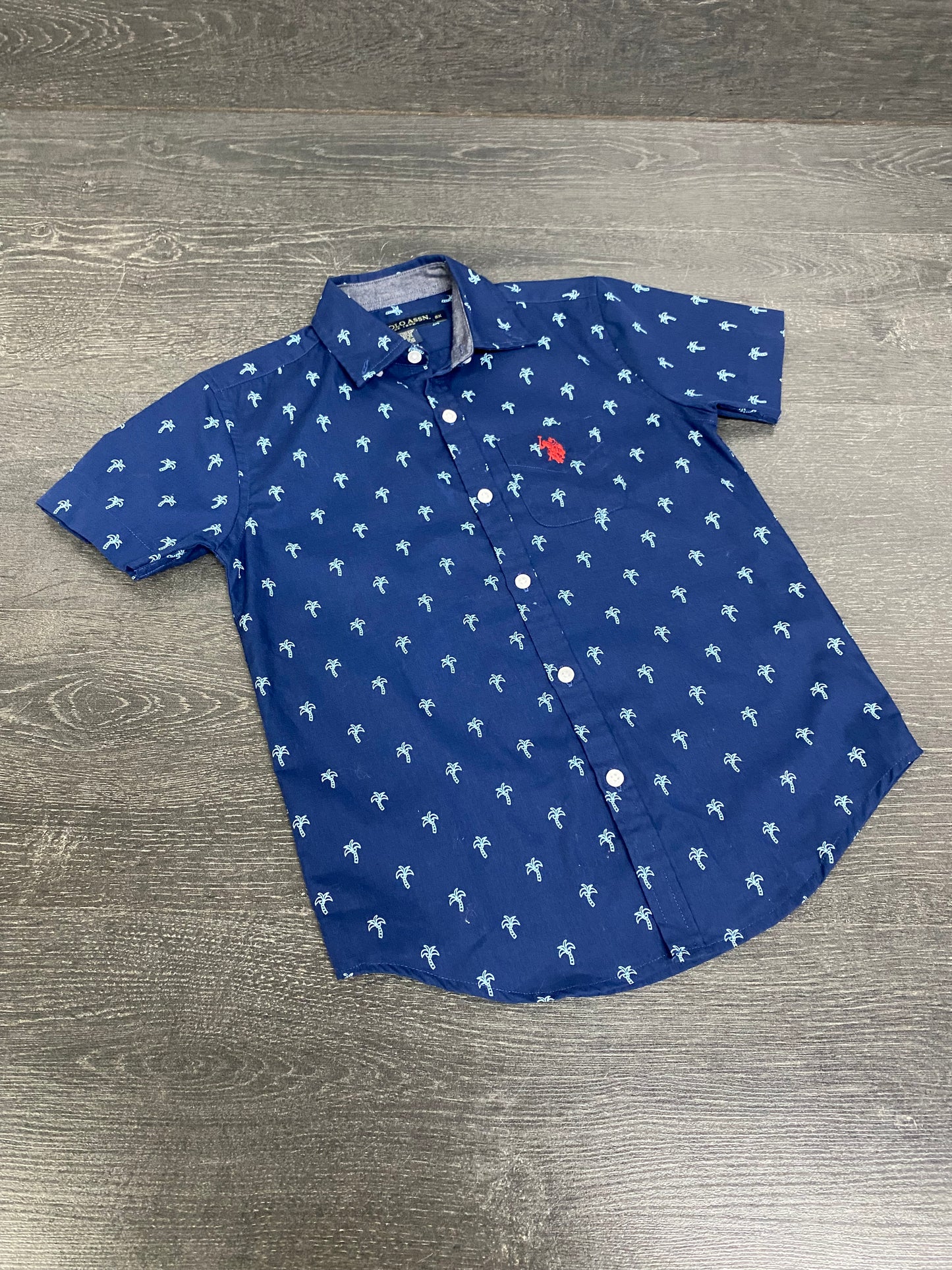 Friperie comme neuve - chemise manches courtes - polo - 6x