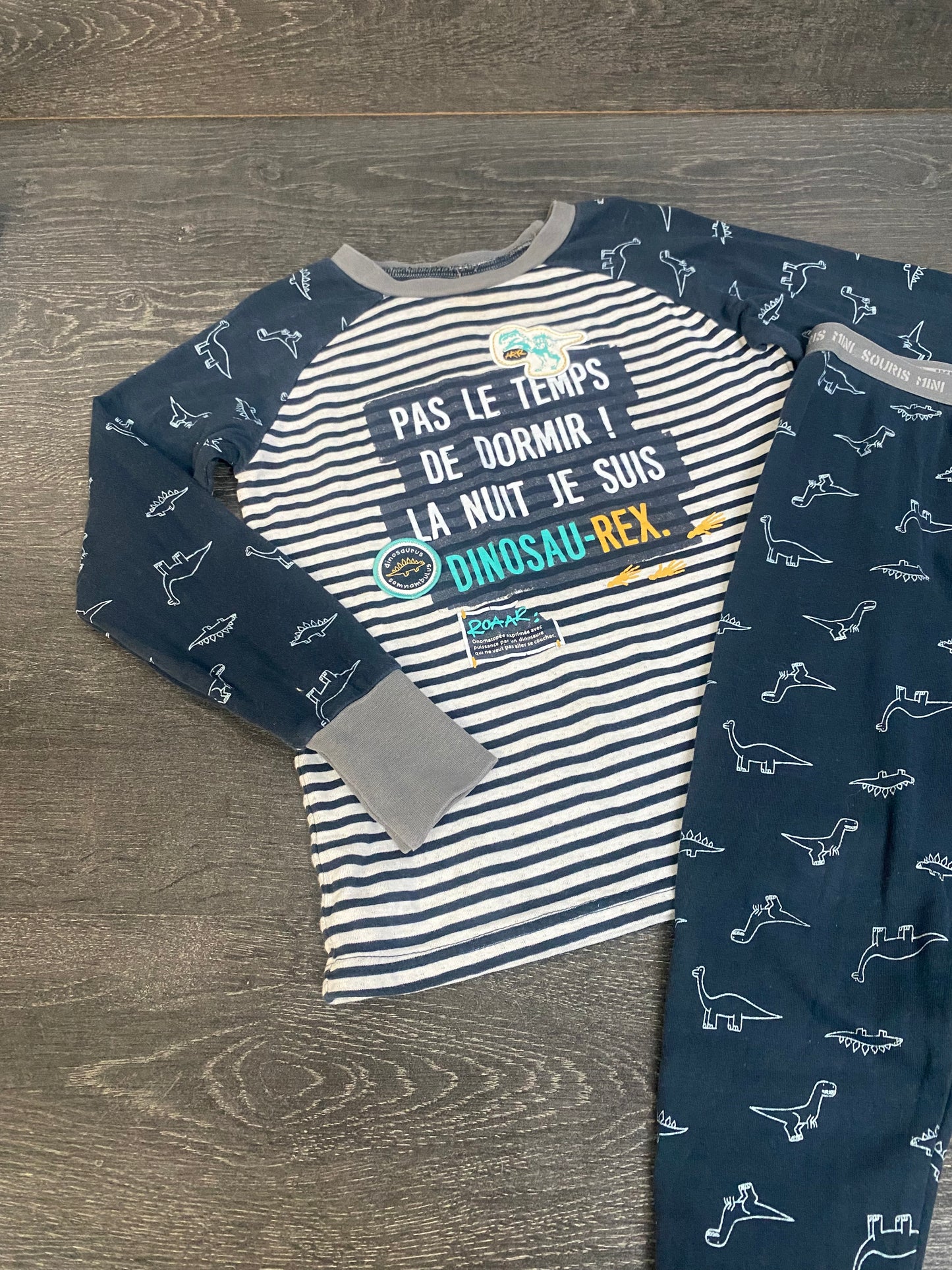 Friperie - pyjama - 4 ans - souris mini