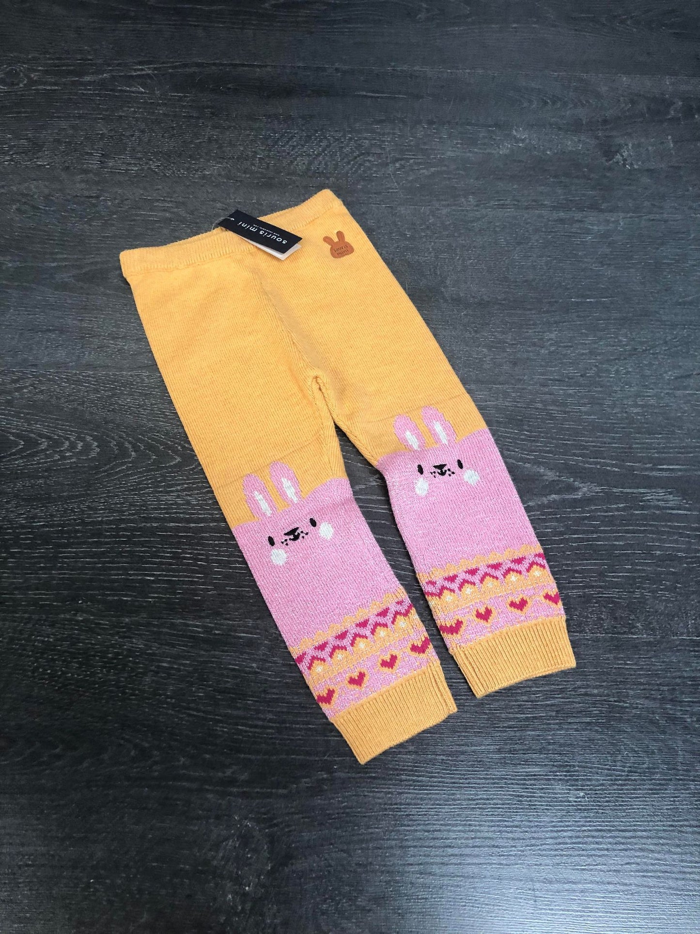 Pantalon de tricot - souris mini - 12-18 mois