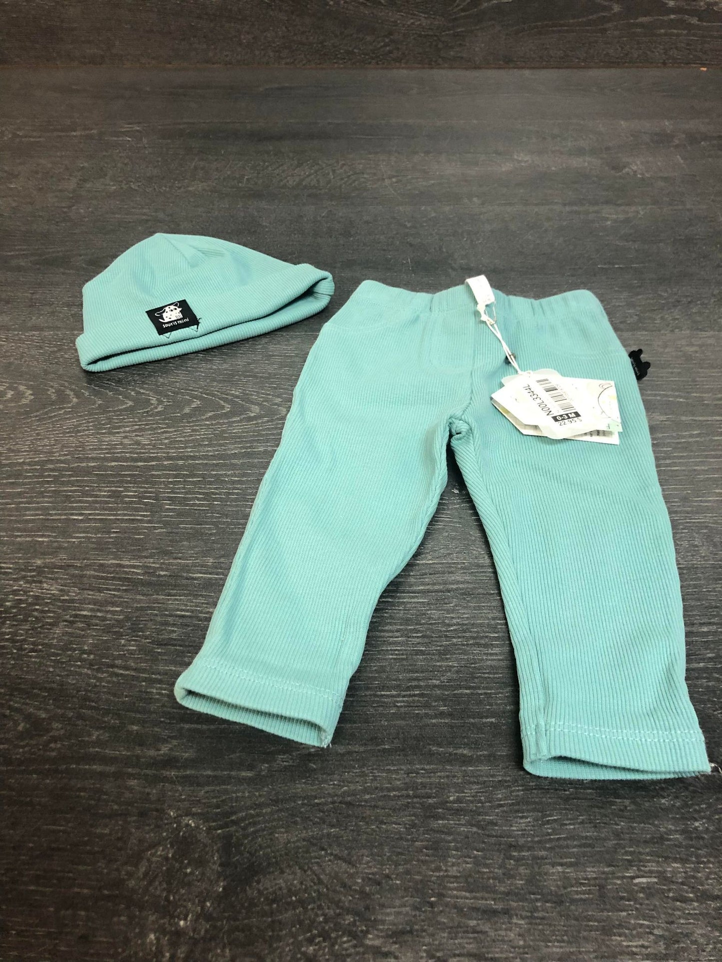 Pantalon et bonnet - souris mini - 0-3 mois