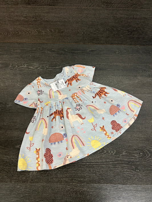 Neuve - next - tunique - 4 -5 ans - bleu