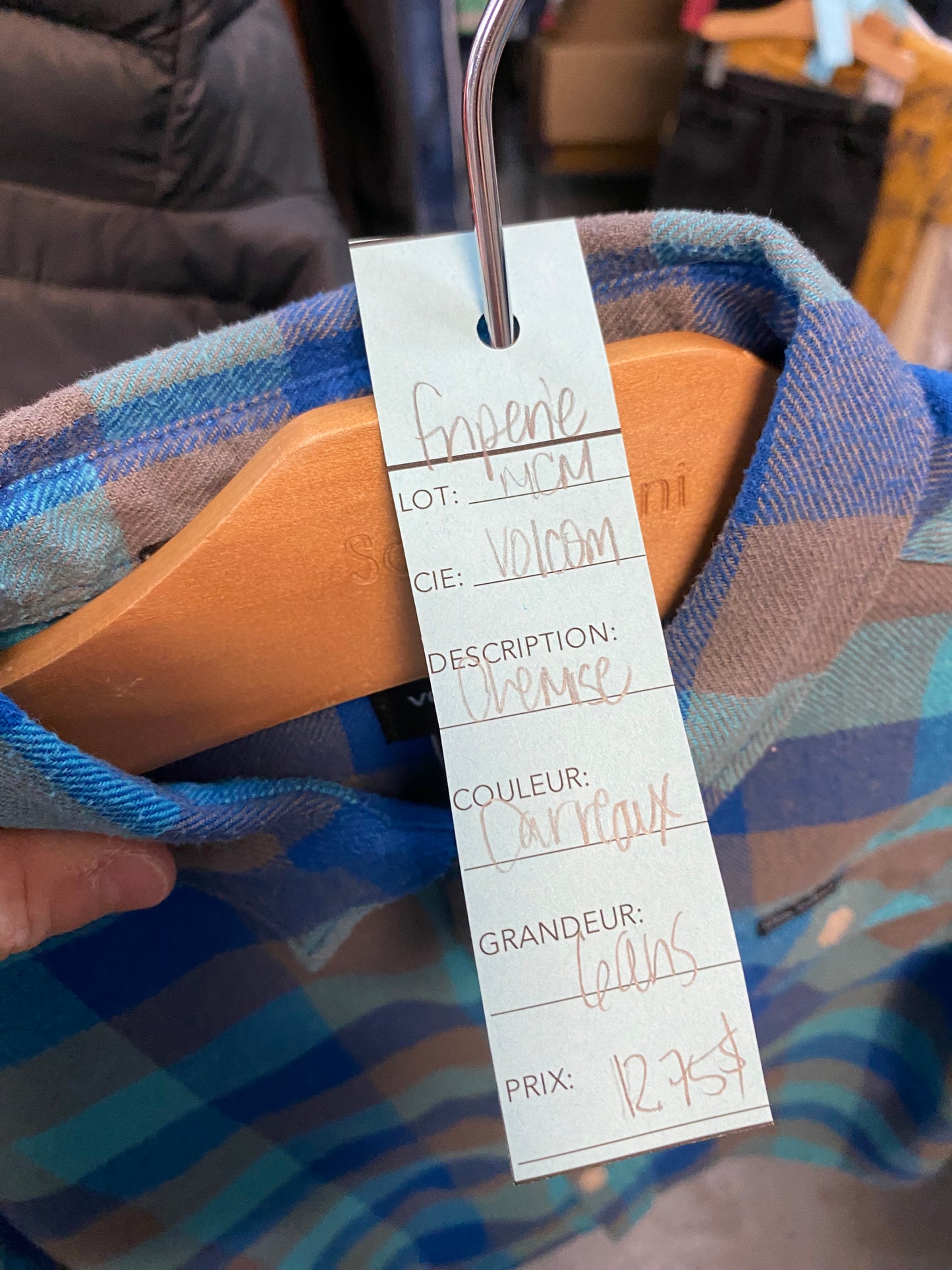 Friperie volcom - 6 ans - chemise -