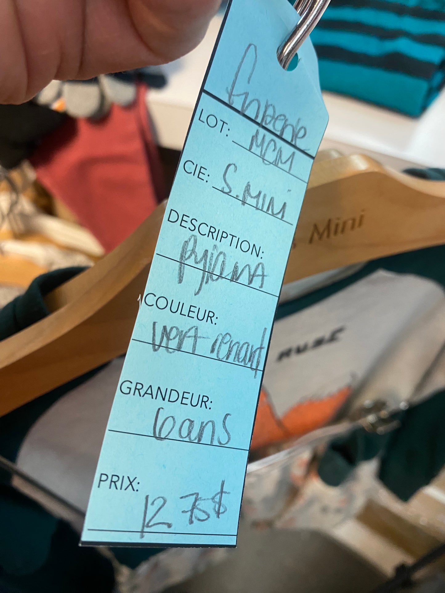 Friperie - pyjama souris mini