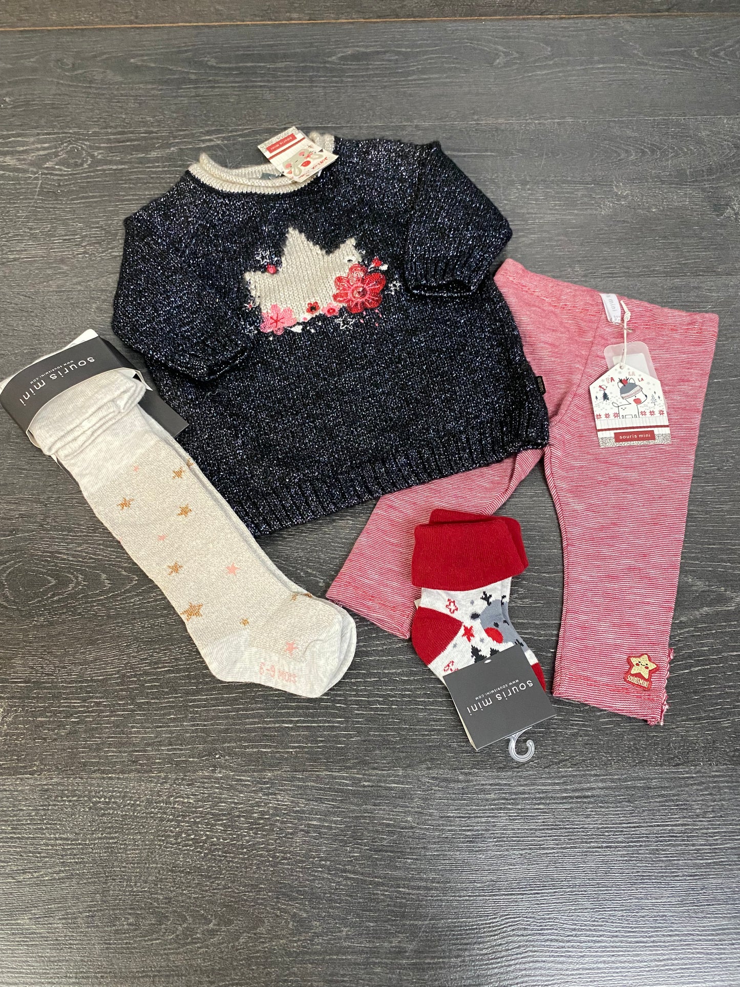 Promo noel 35$ - 6-9 mois - neuf - souris mini