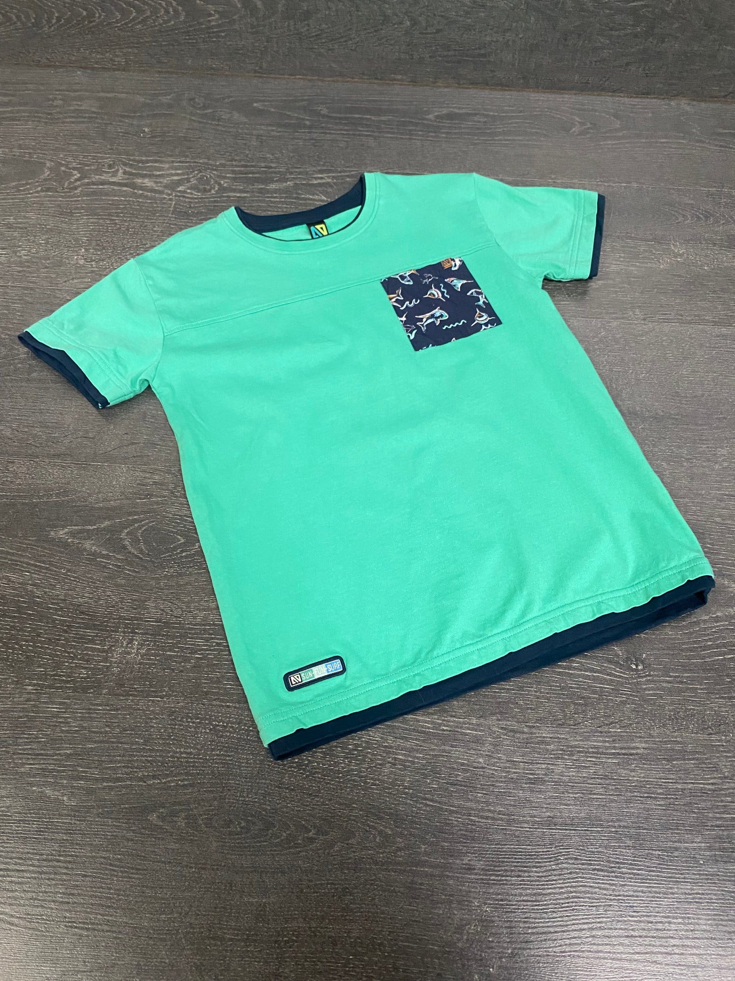 Friperie - t shirt - 8 ans - ver - nano