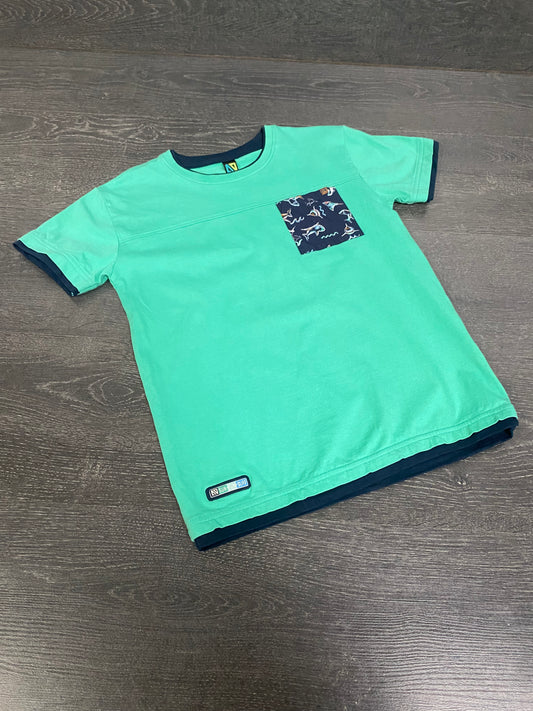 Friperie - t shirt - 8 ans - ver - nano