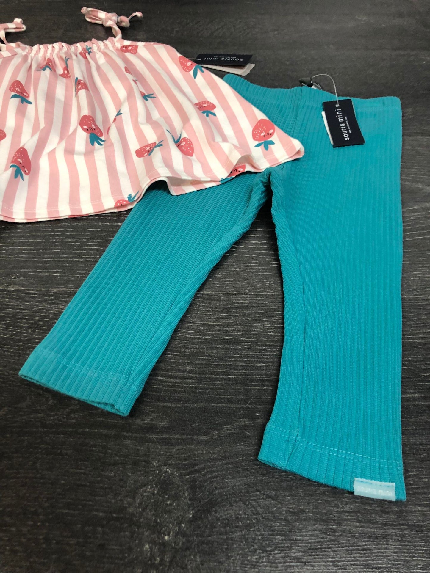 Duo tunique et legging - souris mini - 9-12 mois ou 18-24 mois