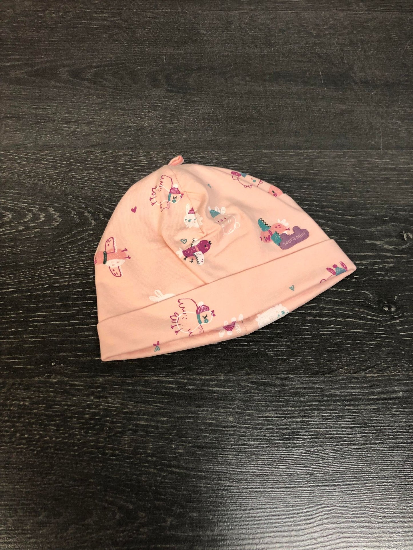 Bonnet jersey - Medium bébé - souris mini