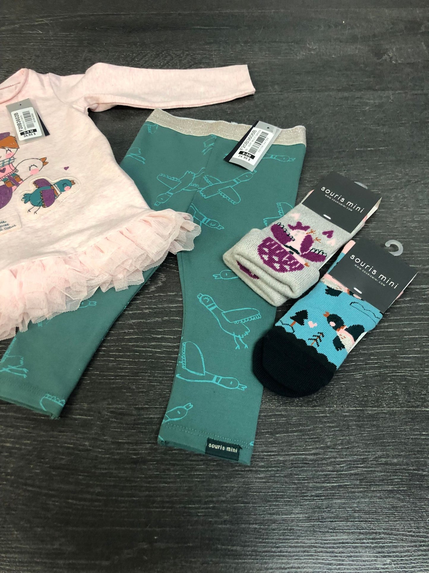 Mix and match - bernaches - souris mini - 6-9 mois