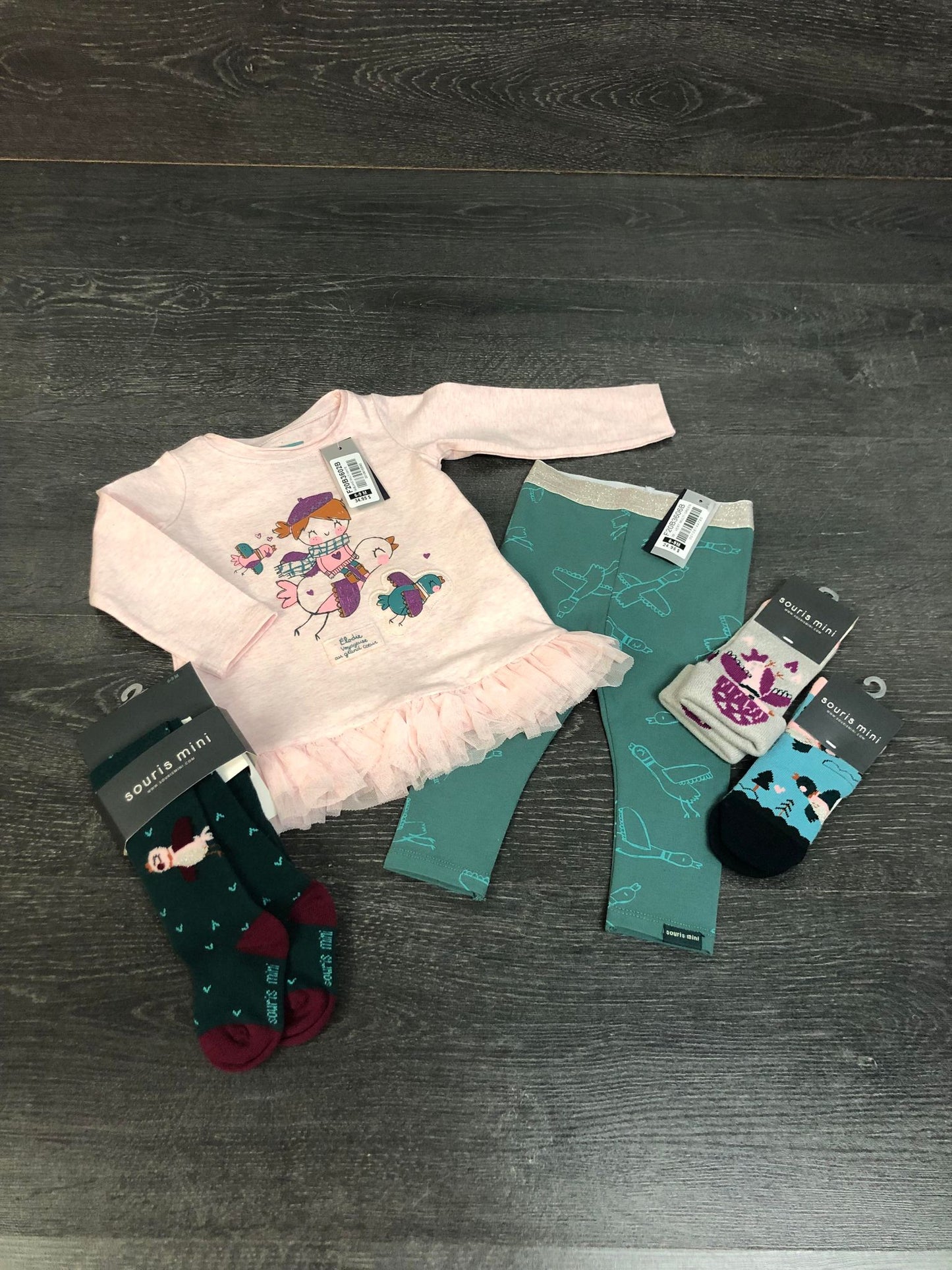 Mix and match - bernaches - souris mini - 6-9 mois