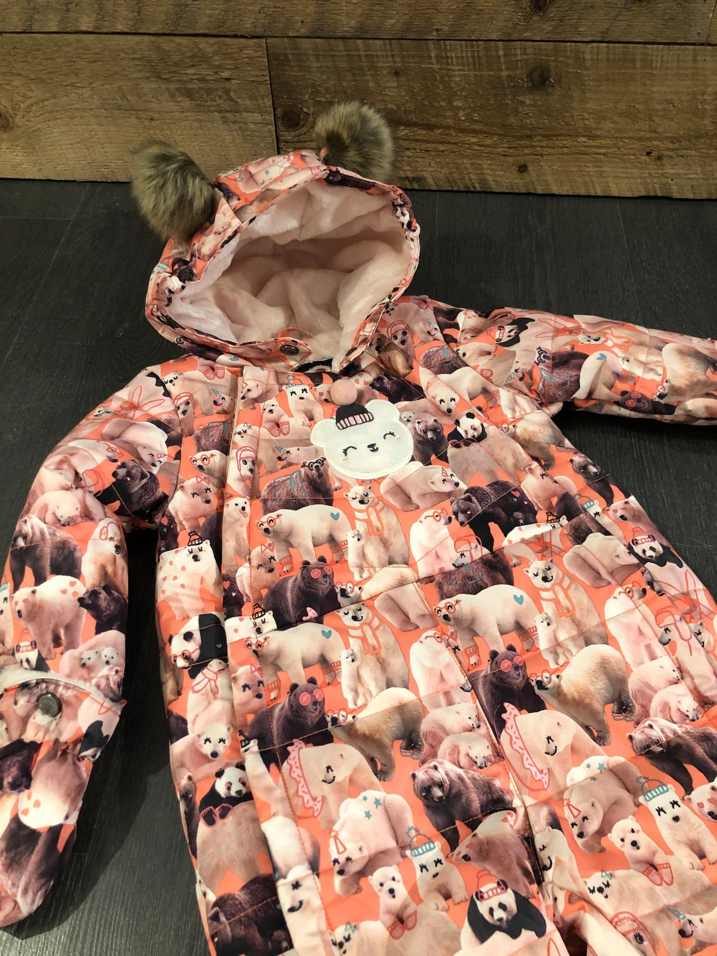 Habit de neige - souris mini - one piece - 12-18 mois