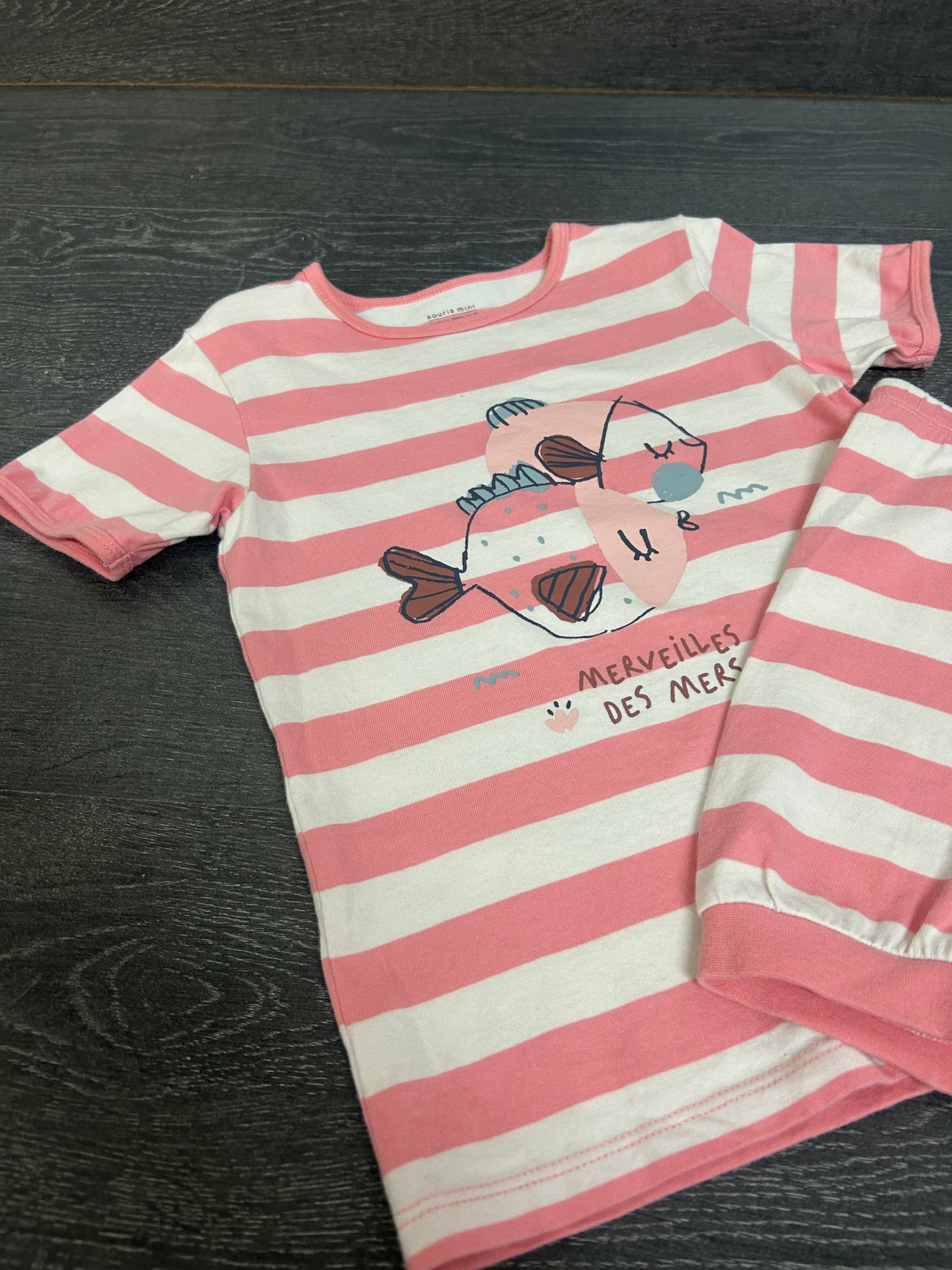 Friperie - pyjama - souris mini - 6 ans