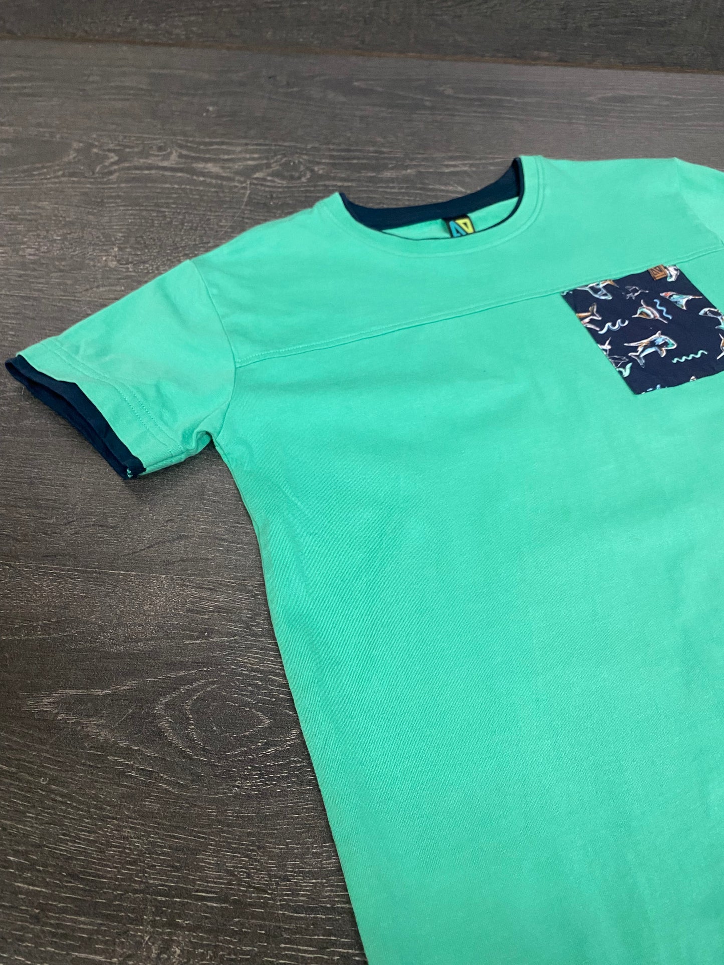 Friperie - t shirt - 8 ans - ver - nano