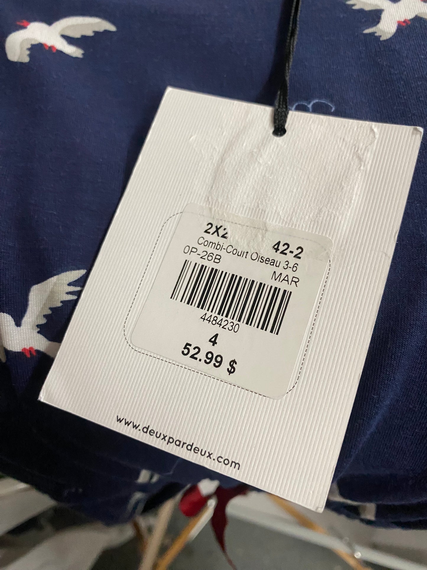 Reservé cassandra - Jumper court - 2x2 - neuf - 4 ans