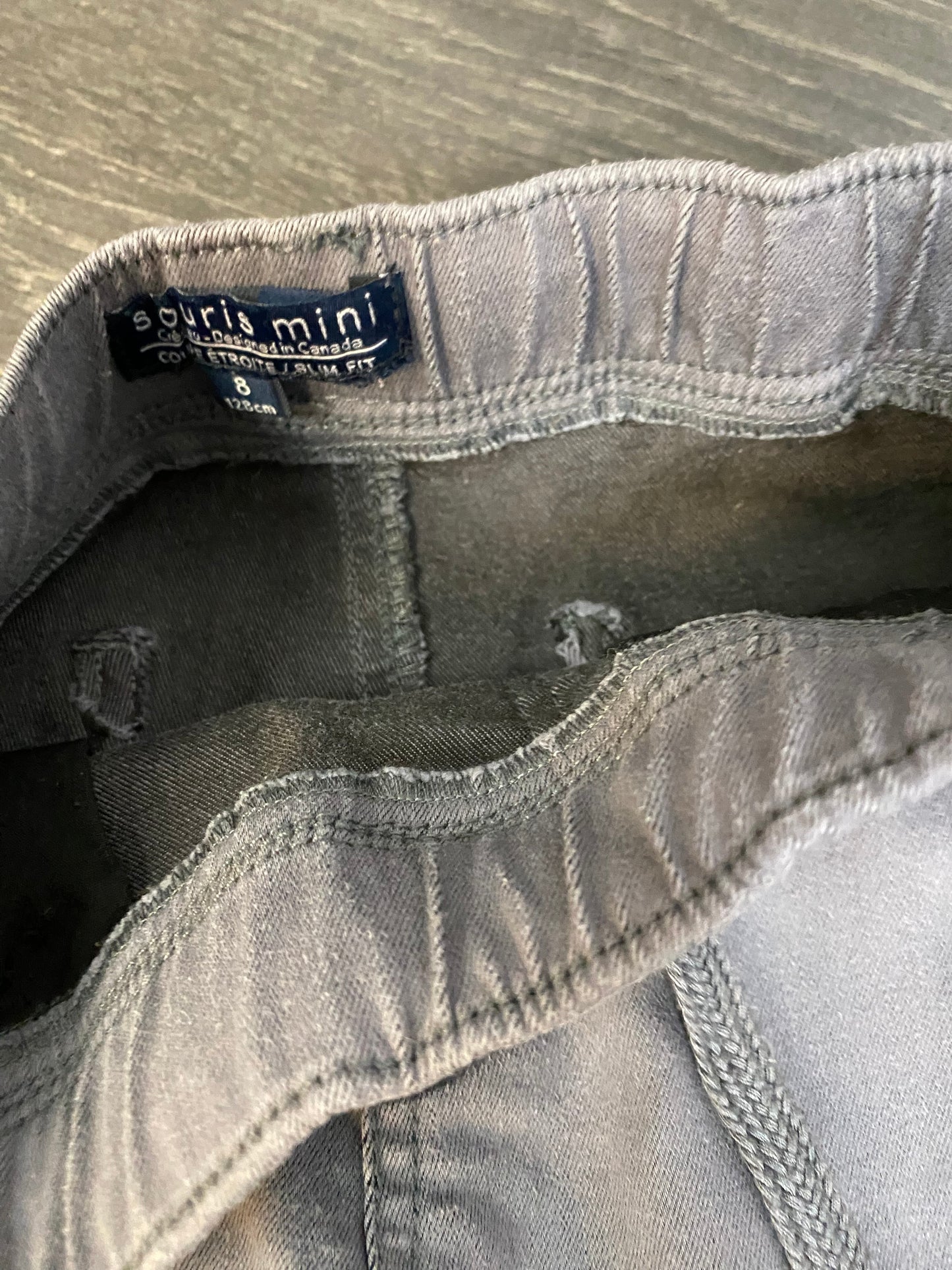 Friperie - souris mini - pantalon slim fit - 8 ans -