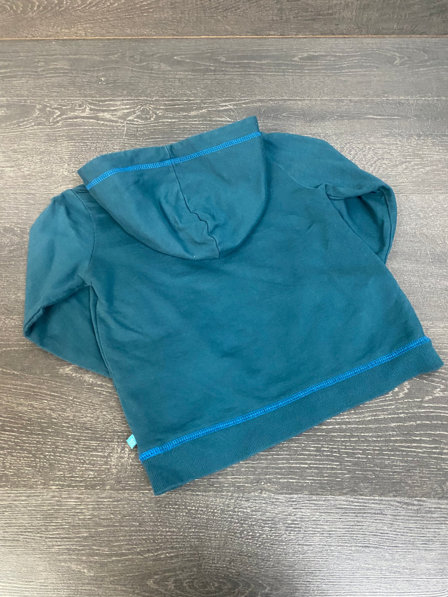 Friperie - lief - capuchon - bleu - 5 ans