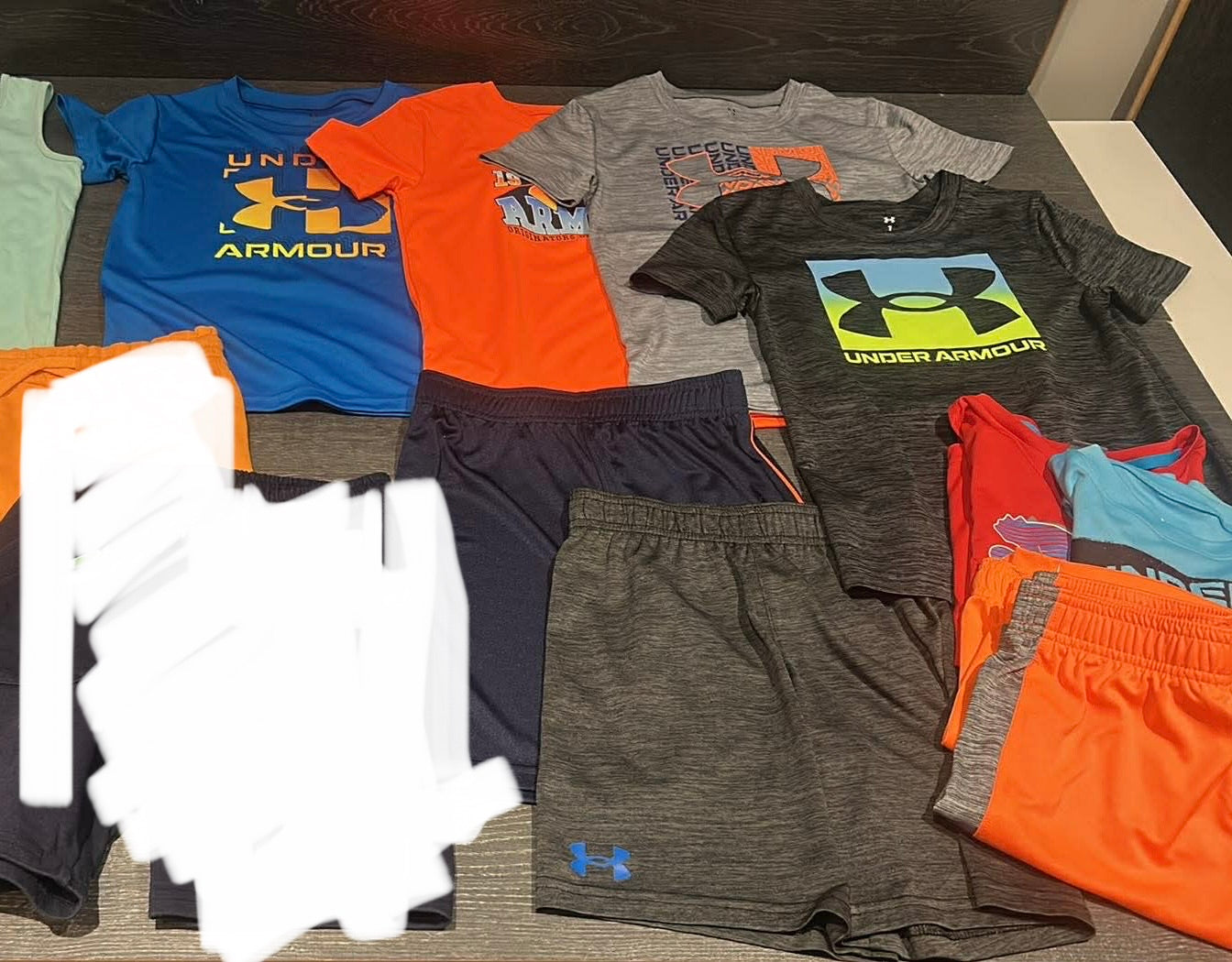 Lot under 7 ans 6 mcx et 4 imparfaits - casquette nano - t shirt 2x2 poissons -