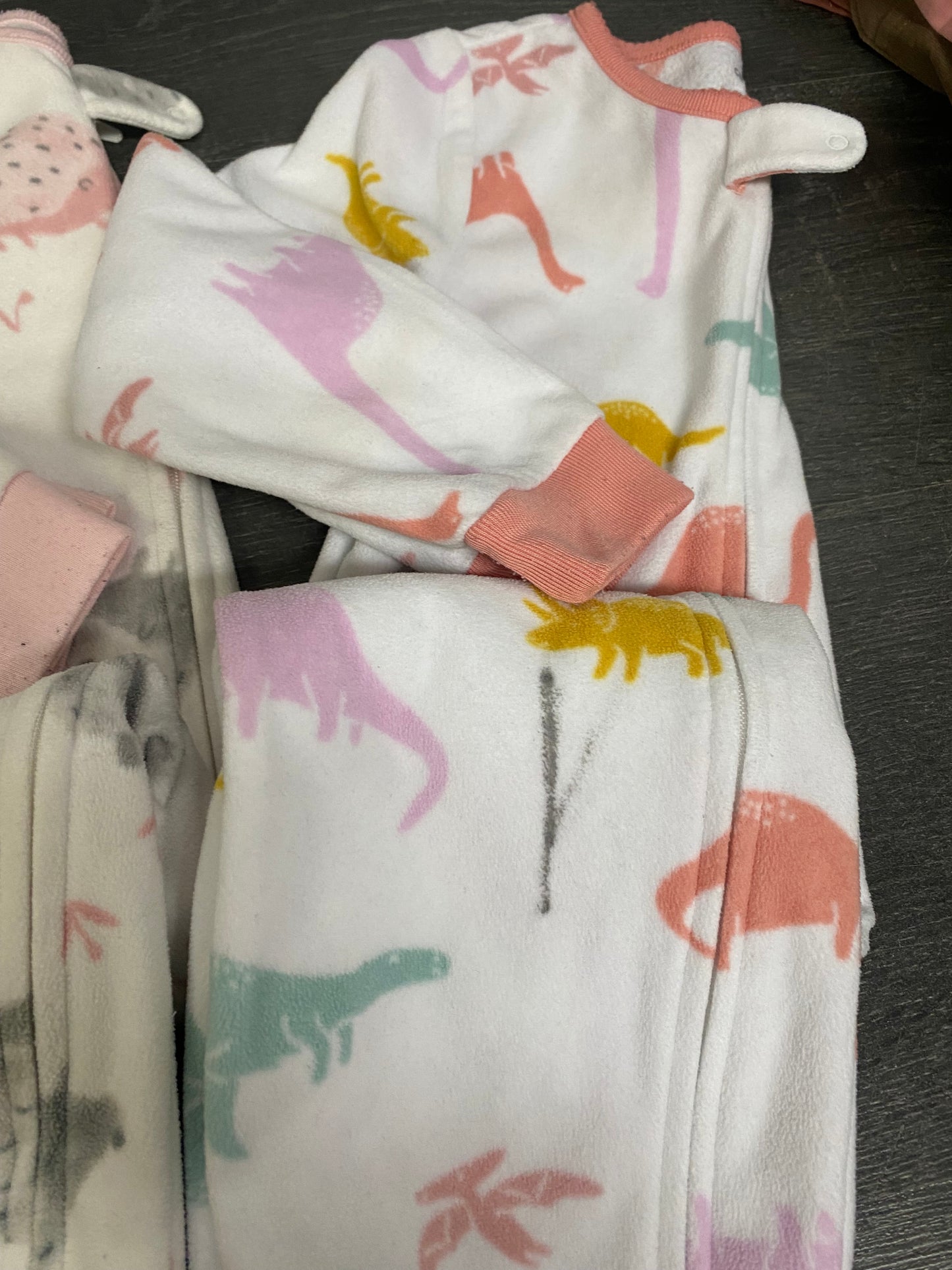 Friperie - 4 ans - carters - 5 pyjamas polar