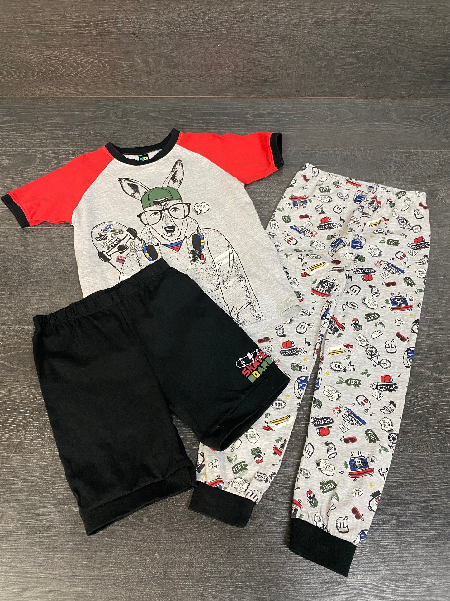 Friperie - pyjama - nano -3 mcx - 6 ans