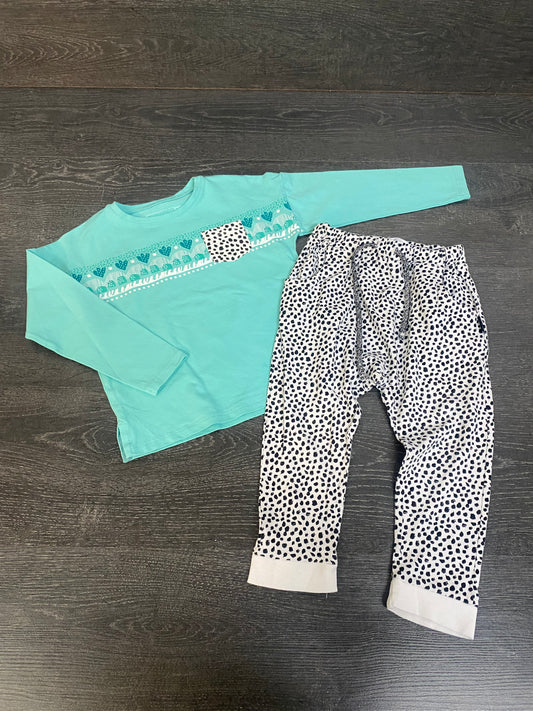 Friperie - m. Longues 3 ans - et sarouel 2-3 ans - souris mini