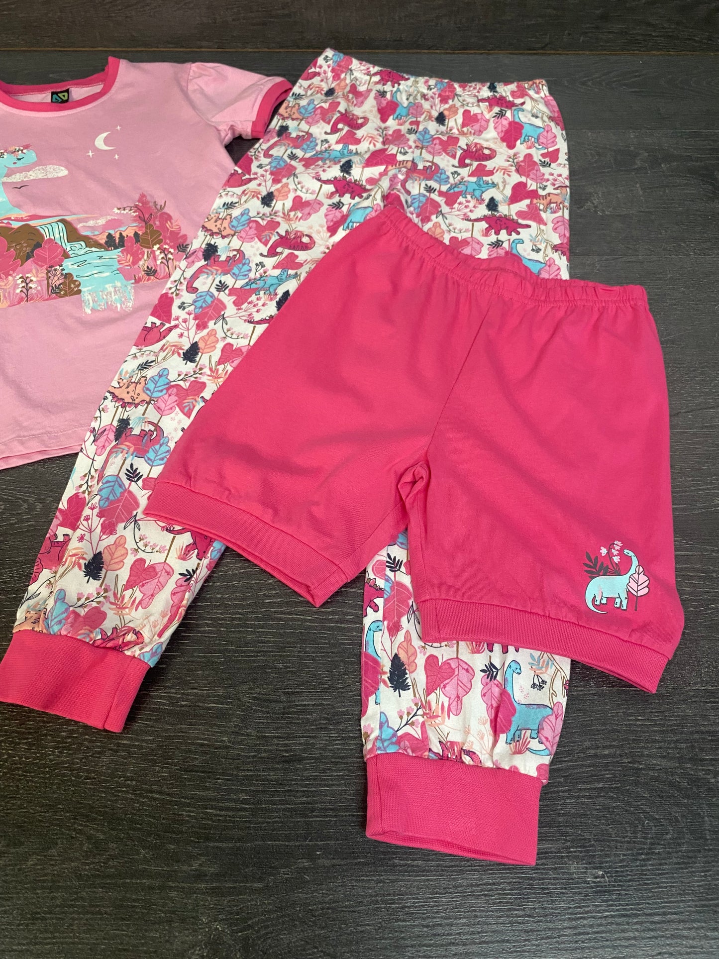 Friperie - pyjama 3 mcx - nano - 7 ans
