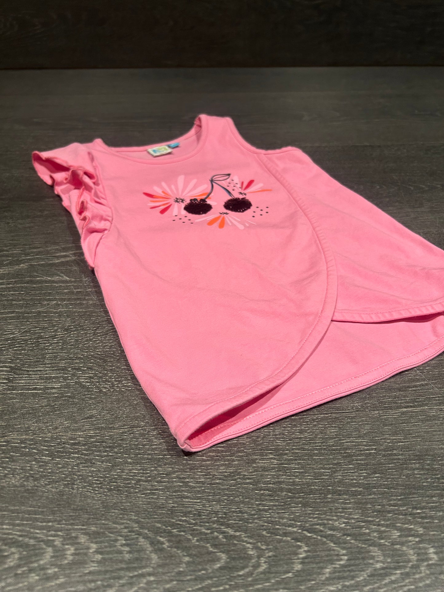 Friperie - Camisole nano - comme neuve - 4 ans - rose -