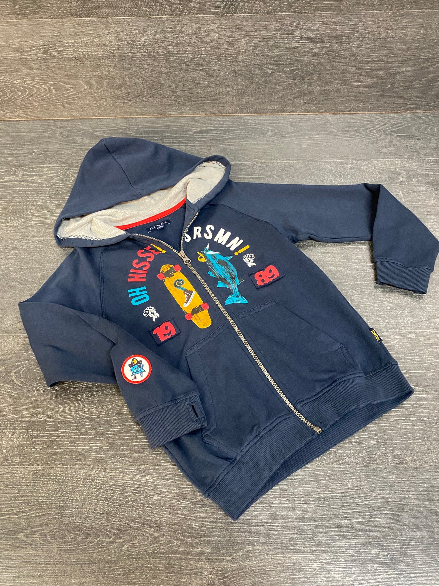 Comme neuve - veste souris mini - 7 ans
