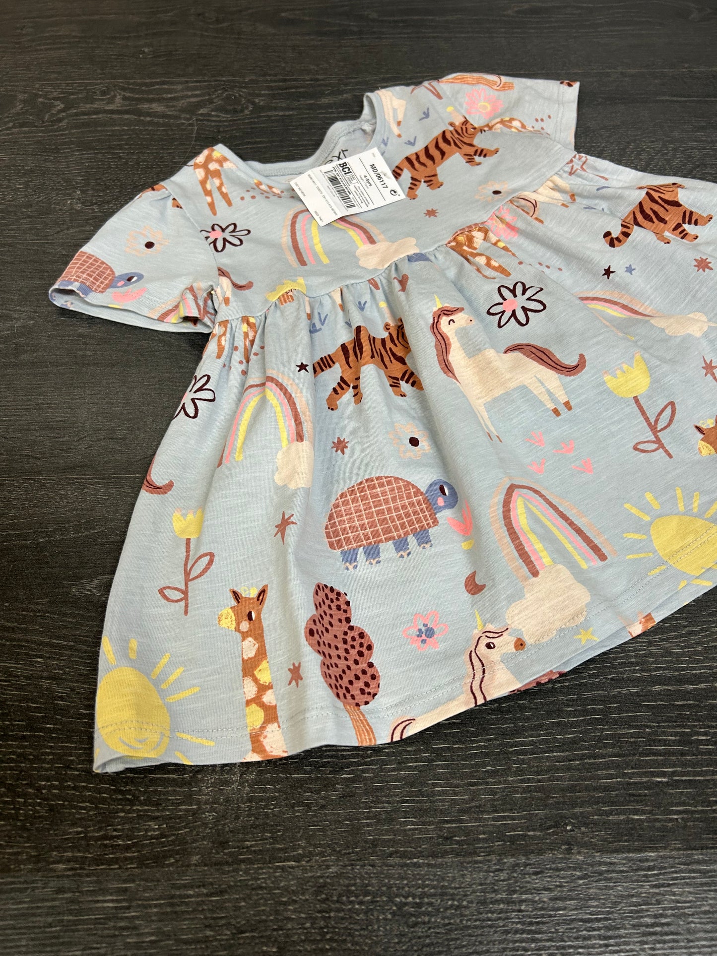Neuve - next - tunique - 4 -5 ans - bleu