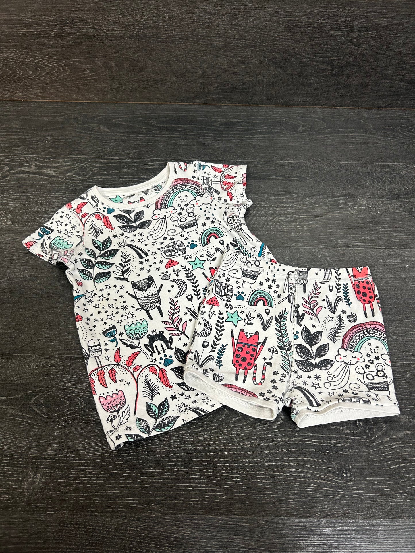 Friperie - next - pyjama été - 5-6 ans