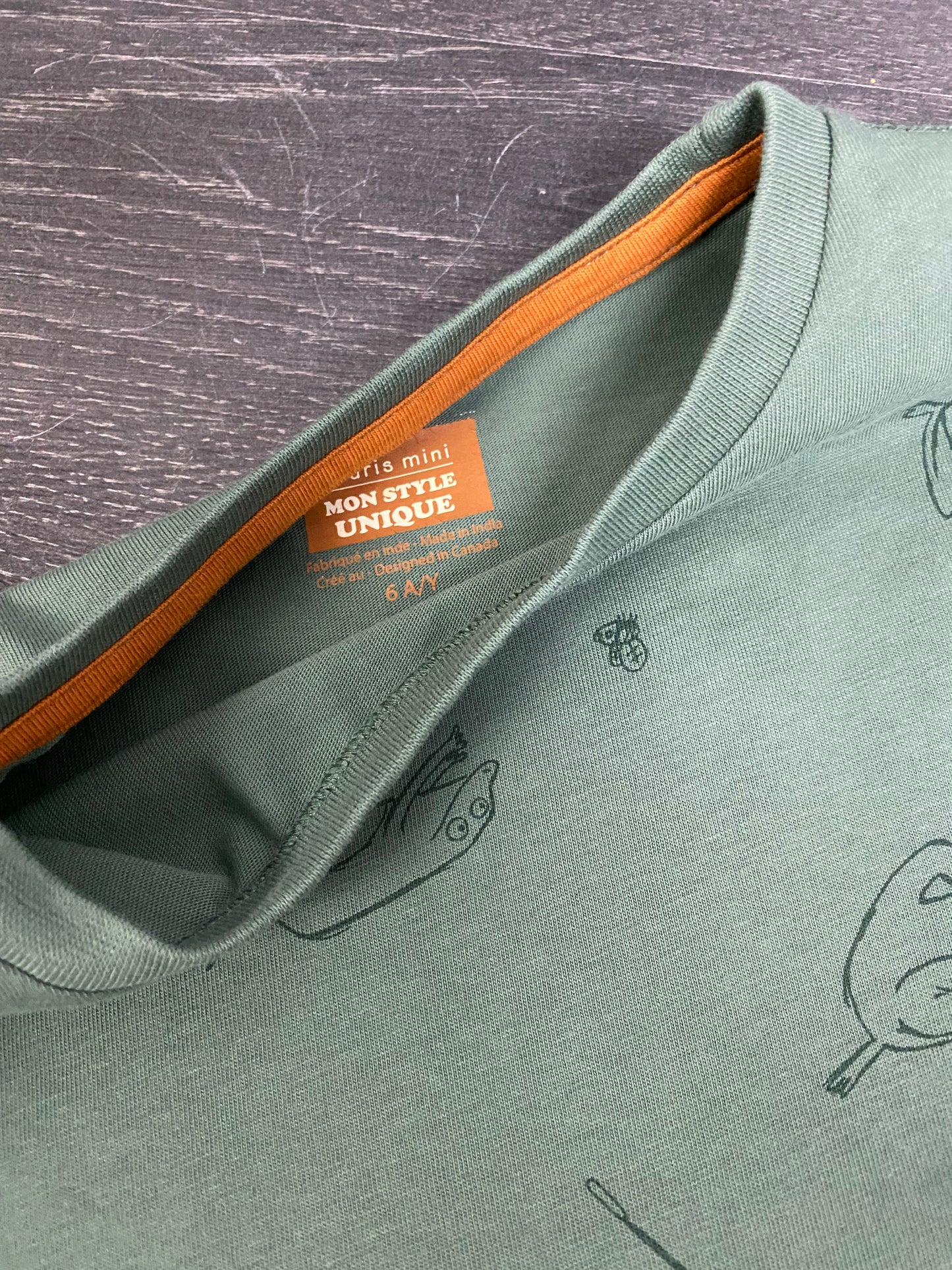 Friperie - manches longues - 6 ans - souris mini