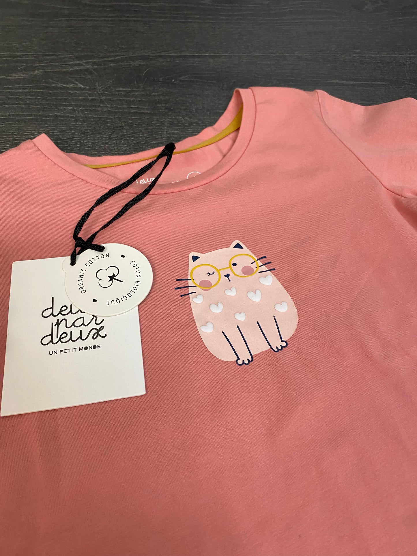 Neuf - 2x2 - manches longues - 6 ans - rose
