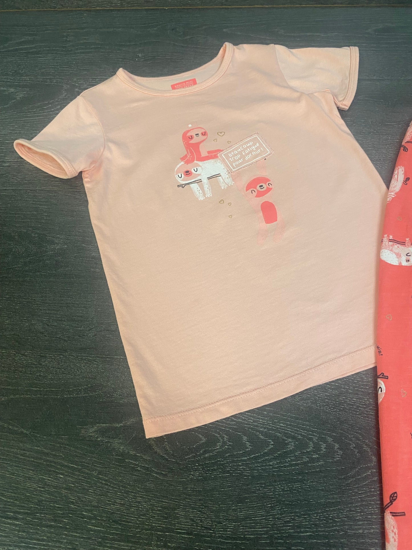 Reservé - Friperie - pyjama - souris mini - 6 ans