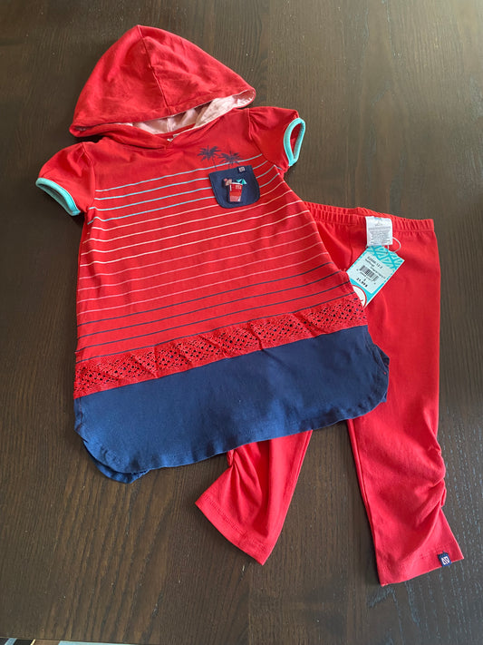 Legging neuf - tunique ( etat inconnu ) - 3 ans