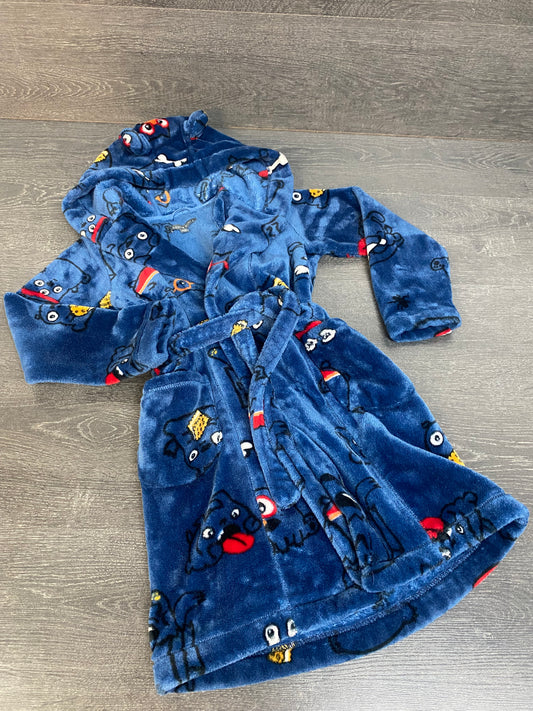 Friperie - Robe de chambre douce -6-7 ans