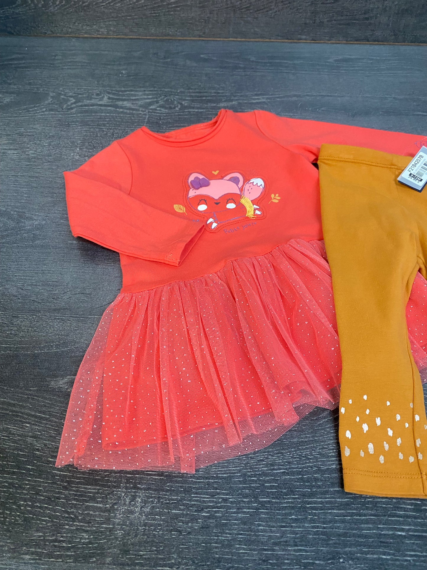 Tunique - legging - collant - 9/12 mois - neuf - souris mini