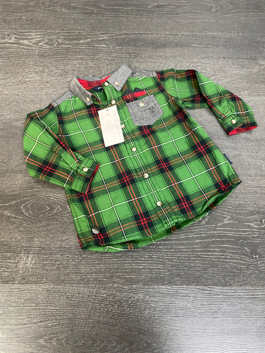 Chemise a carreaux - souris mini - 18 mois -