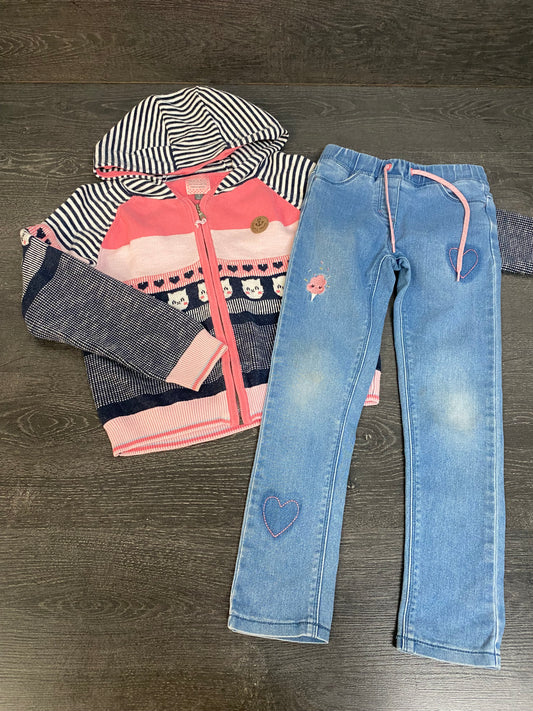 Duo veste et jeans - 7 ans