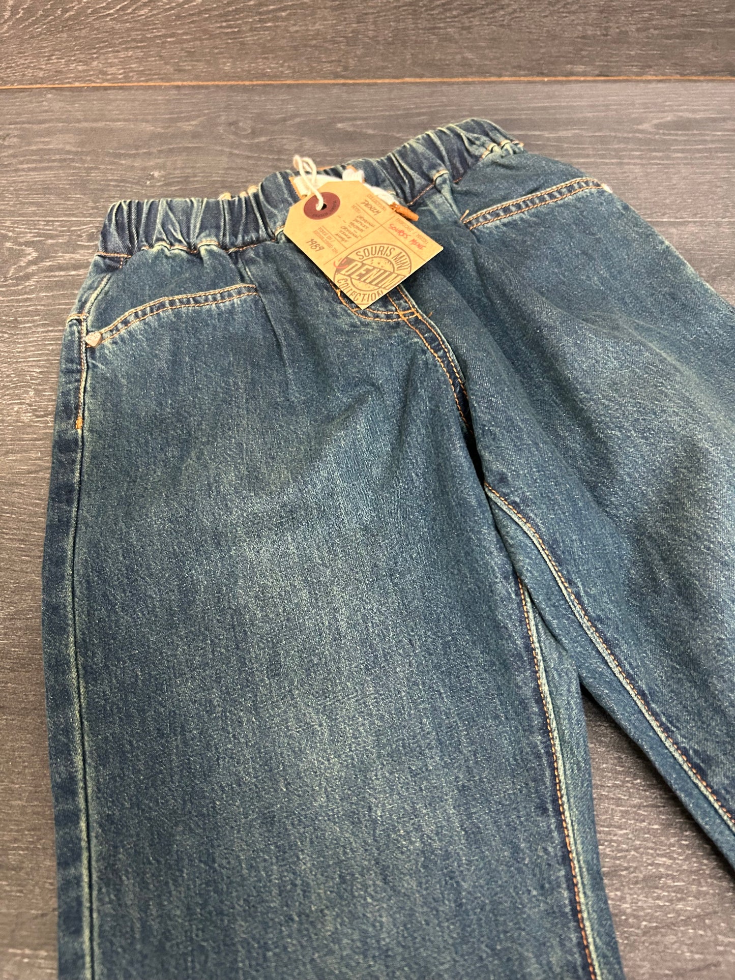 Jeans ample - Souris Mini - 7 ans -
